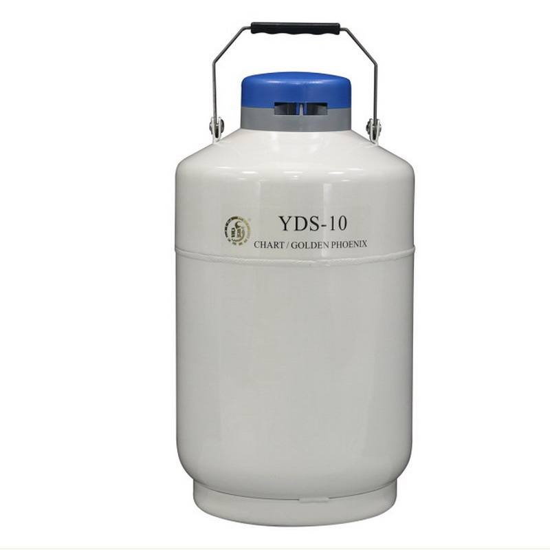 YDS-10（10升）圆提桶液氮罐--金凤