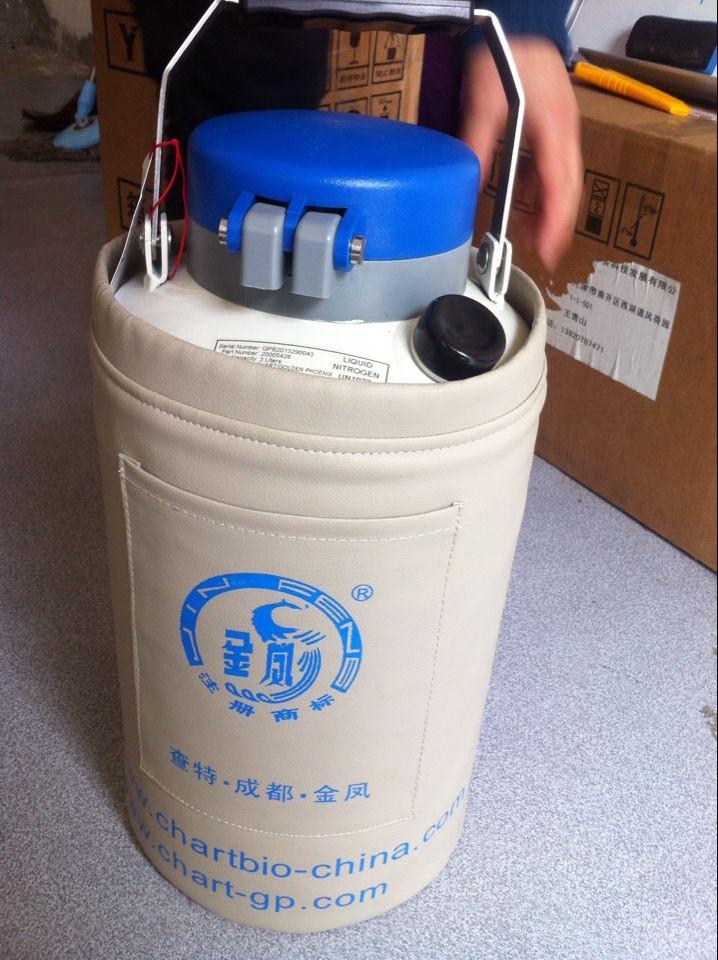 YDS-3金凤贮存型液氮罐‘生物容器’含6个120mm高提筒