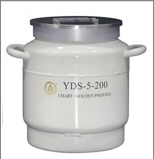 大口径液氮容器YDS-5-200/液氮转移罐