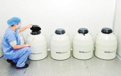 美国进口液氮罐品牌—mve 47升圆提桶液氮罐