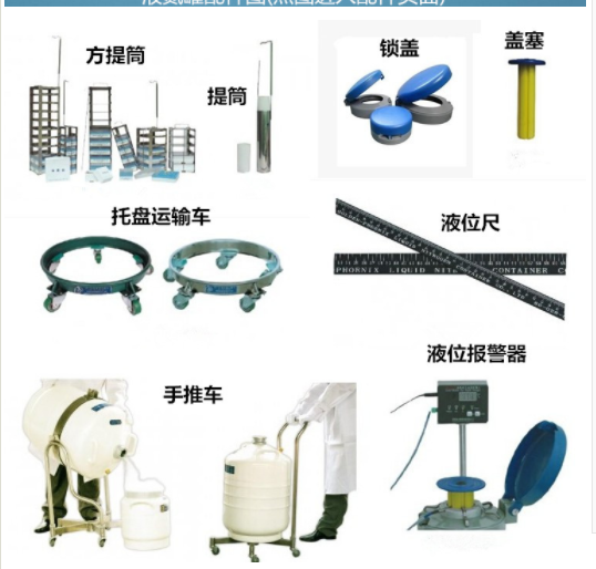 金凤液氮罐配件一览表